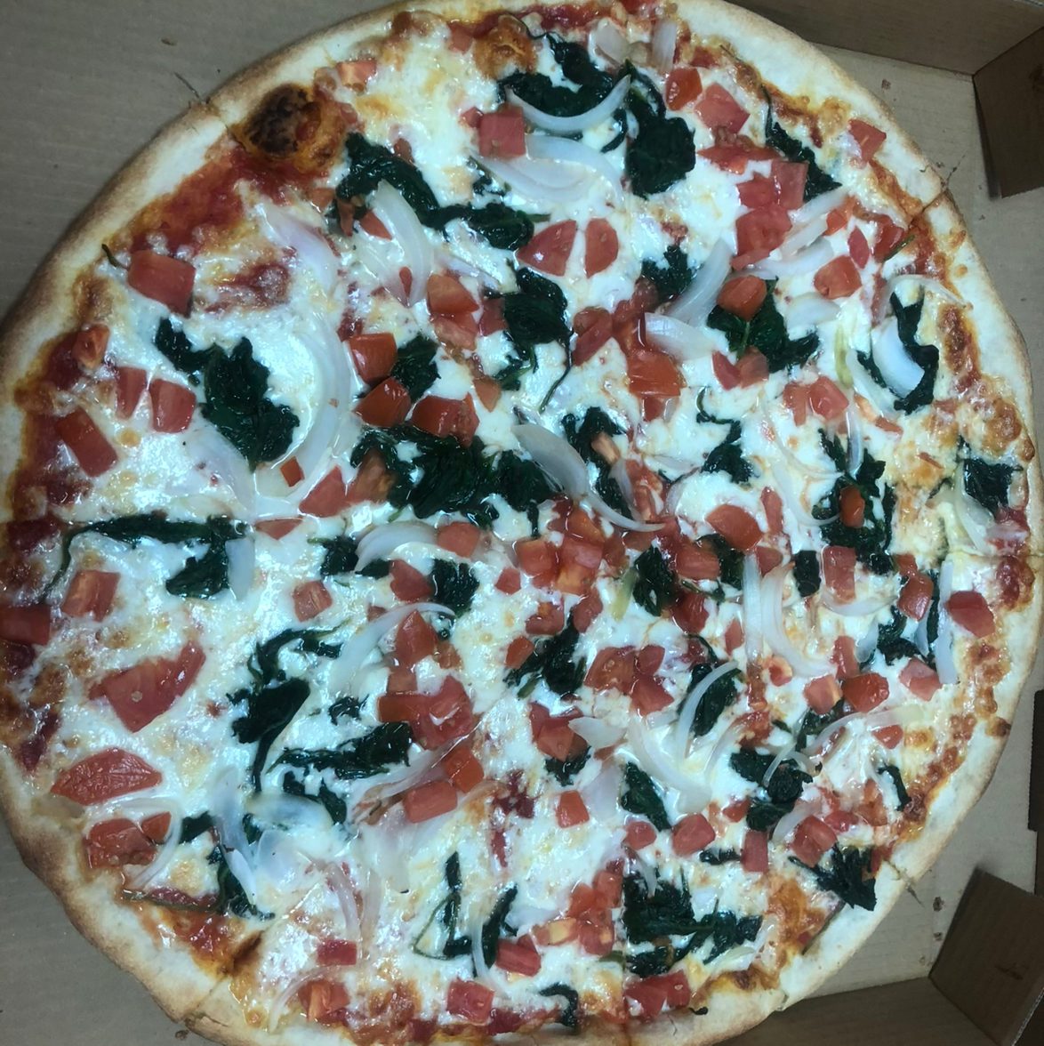 Veggie Special Pizza.